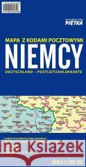 Niemcy 1:1 000 000 mapa z kodami pocztowymi  5907800422221 Wydawnictwo Kartograficzne