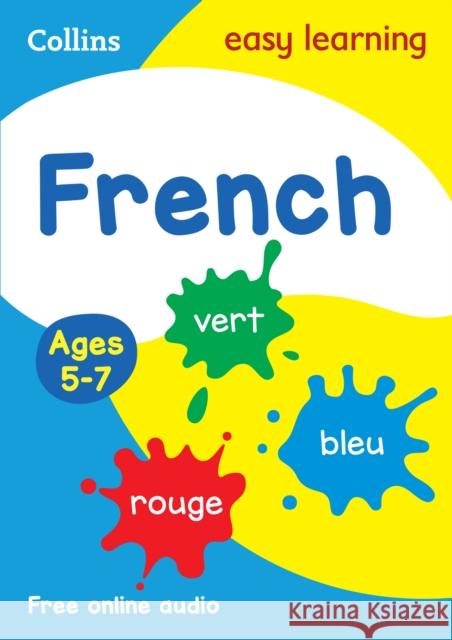 French Ages 5-7: Prepare for School with Easy Home Learning Collins Easy Learning 9780008159467 HarperCollins Publishers