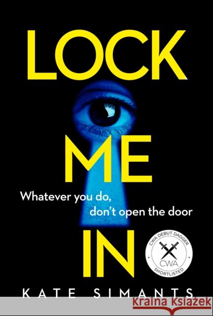 Lock Me In Kate Simants 9780008353308 HarperCollins Publishers