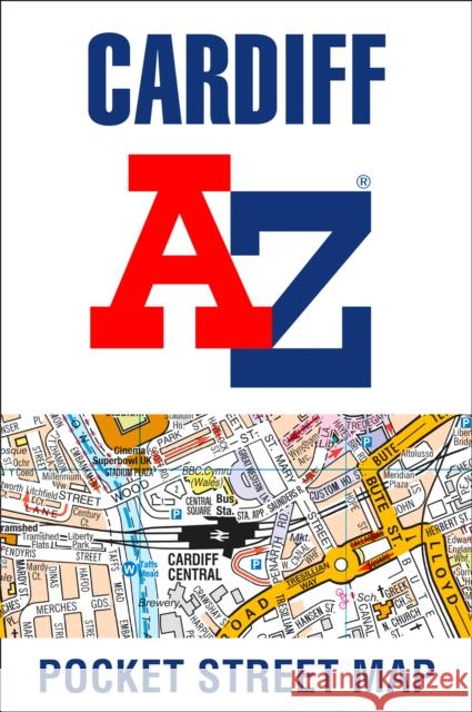 Cardiff A-Z Pocket Street Map A-Z maps   9780008388102 HarperCollins Publishers