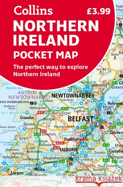 Northern Ireland Pocket Map: The Perfect Way to Explore Northern Ireland Collins Maps 9780008520663 HarperCollins Publishers