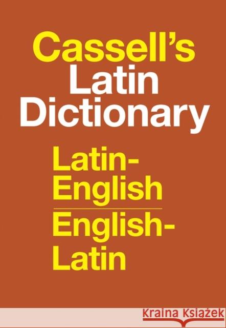 Cassell's Standard Latin Dictionary - Latin/English - English/Latin  9780025225800 John Wiley and Sons Ltd