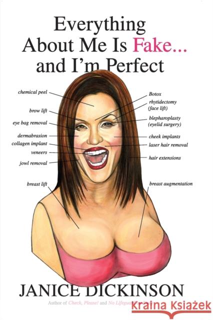 Everything about Me Is Fake . . . and I'm Perfect Dickinson, Janice 9780060554705 ReganBooks