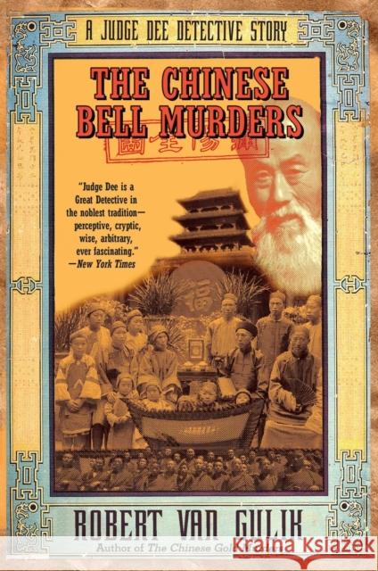 The Chinese Bell Murders Robert Hans Van Gulik 9780060728885 Harper Perennial