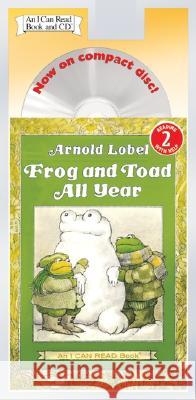 Frog and Toad All Year Book and CD [With Frog and Toad All Year Book] - audiobook Lobel, Arnold 9780060786984 HarperFestival