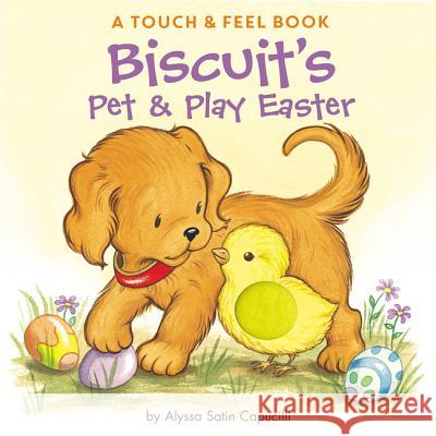 Biscuit's Pet & Play Easter: A Touch & Feel Book Alyssa Satin Capucilli Rose Mary Berlin Pat Schories 9780061128394 HarperFestival