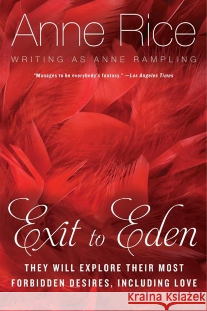 Exit to Eden Anne Rampling Anne Rice 9780061233494 Avon Red