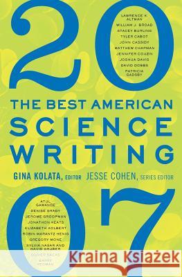 The Best American Science Writing Gina Kolata 9780061345777 Harper Perennial