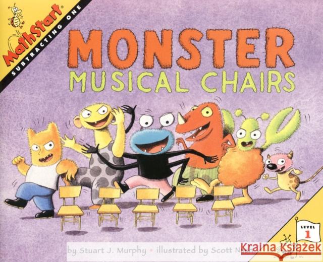 Monster Musical Chairs Stuart J. Murphy Scott Nash 9780064467308 HarperTrophy