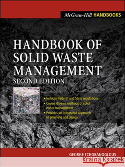 Handbook of Solid Waste Management Tchobanoglous, George 9780071356237 McGraw-Hill Professional Publishing