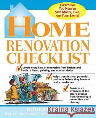 Home Renovation Checklist Irwin, Robert 9780071415033 McGraw-Hill Companies