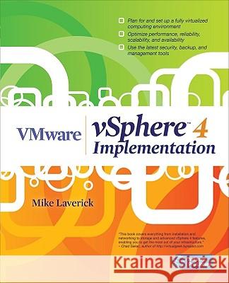VMware vSphere 4 Implementation Laverick Mike 9780071664523 McGraw-Hill/Osborne Media