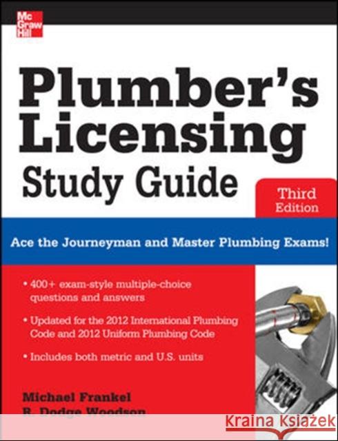 Plumber's Licensing Frankel, Michael 9780071798075 0