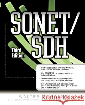 SONET/SDH Walter J. Goralski 9780072225242 McGraw-Hill/Osborne Media