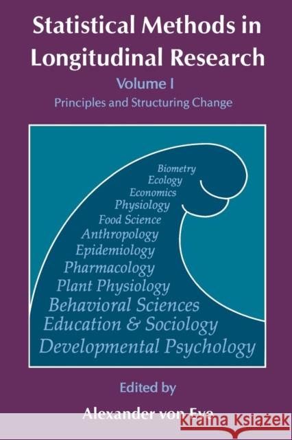 Statistical Methods in Longitudinal Research: Principles and Structuring Change: Volume 1 Alexander von Eye (Michigan State University, East Lansing, U.S.A.) 9780127249629 Elsevier Science Publishing Co Inc