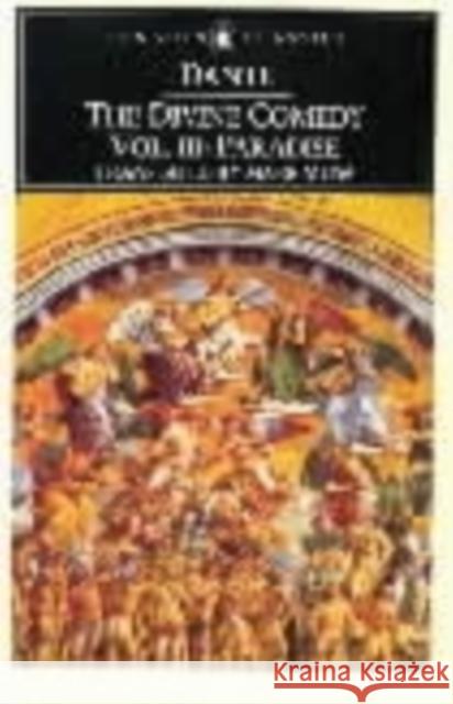 The Divine Comedy: Paradise Dante Alighieri 9780140444438 Penguin Books Ltd