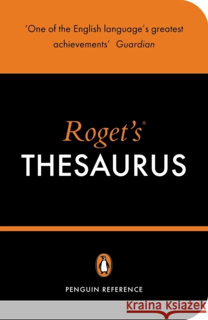 Roget's Thesaurus of English Words and Phrases George Davidson 9780140515039 Penguin Books Ltd