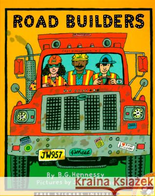 Road Builders B. G. Hennessy Simms Taback 9780140542769 Puffin Books
