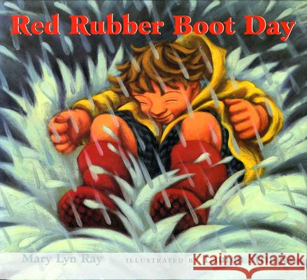 Red Rubber Boot Day Mary Lyn Ray Lauren Stringer 9780152053987 Voyager Books