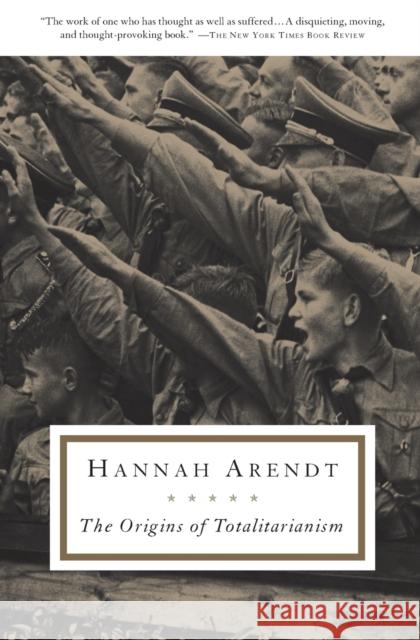 Origins of Totalitarianism Hannah Arendt 9780156701532 Harvest Books