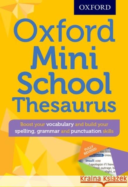 Oxford Mini School Thesaurus   9780192747099 Oxford Children's Books