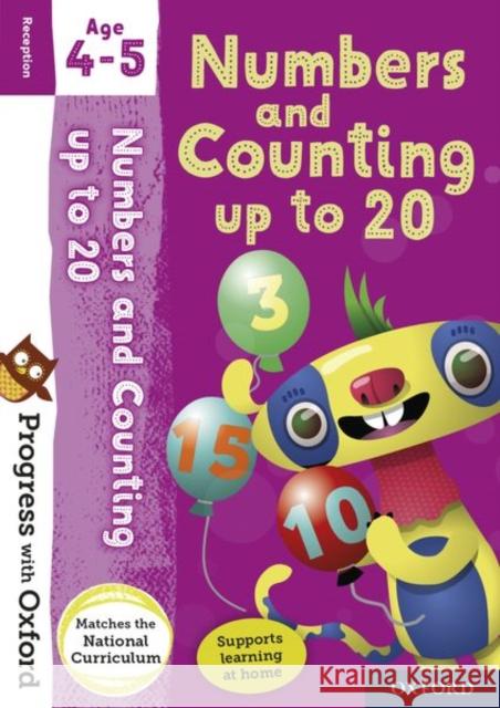 Progress with Oxford: Numbers and Counting up to 20 Age 4-5 Paul Hodge   9780192765543 Oxford University Press