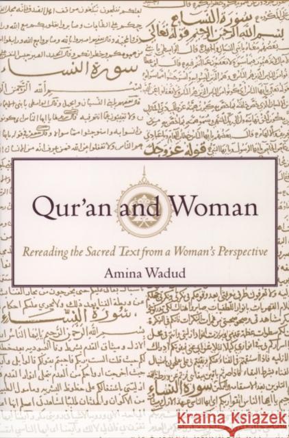Qur'an and Woman: Rereading the Sacred Text from a Woman's Perspective Amina (Islamic Studies Professor, Department of Philosophy and Religious Studies, Islamic Studies Professor, Department 9780195128369 Oxford University Press Inc