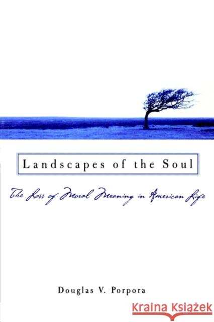 Landscapes of the Soul: The Loss of Moral Meaning in American Life Porpora, Douglas V. 9780195169447 Oxford University Press, USA