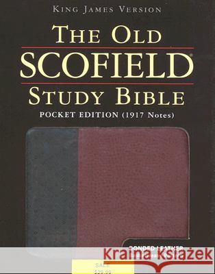 Old Scofield Study Bible-KJV-Pocket C. I. Scofield 9780195271294 Oxford University Press