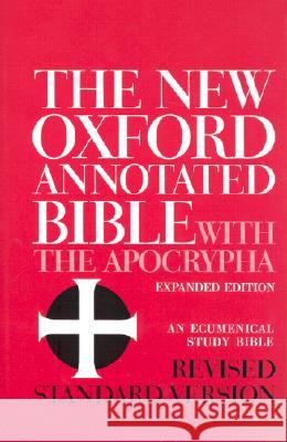 New Oxford Annotated Bible-RSV Bruce M. Metzger Herbert G. May 9780195283488 Oxford University Press