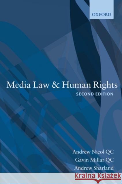 Media Law and Human Rights  Nicol 9780199217502 0