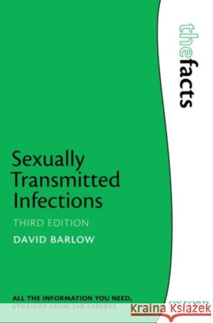 Sexually Transmitted Infections David Barlow 9780199595655 0