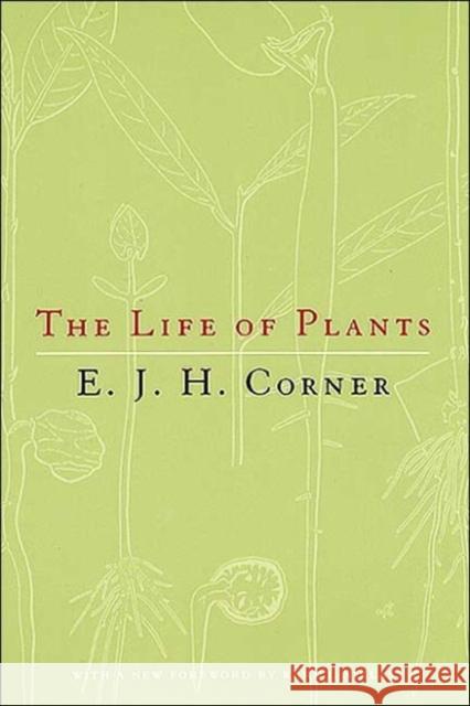 The Life of Plants University of Chicago Press              E. J. H. Corner University of Chicago Press 9780226116150 University of Chicago Press