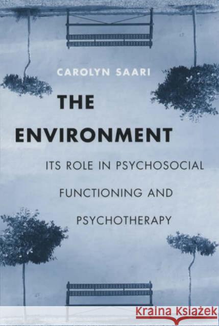 The Environment: Its Role in Psychosocial Functioning and Psychotherapy Saari, Carolyn 9780231121972 Columbia University Press