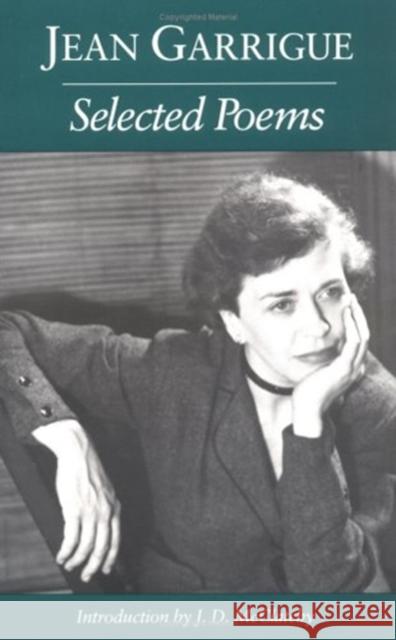 Selected Poems: McCarthy Garrigue, Jean 9780252062247 University of Illinois Press