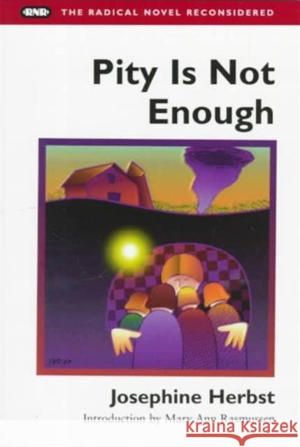 Pity Is Not Enough Josephine Herbst Mary Ann Rasmussen 9780252066528 University of Illinois Press