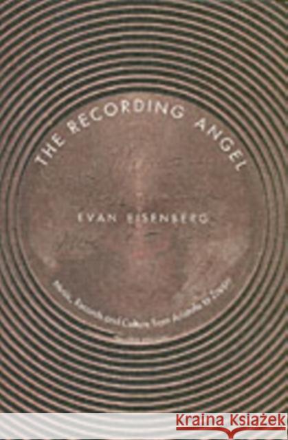 The Recording Angel: Music, Records and Culture from Aristotle to Zappa Eisenberg, Evan 9780300099041 Yale University Press