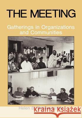 The Meeting: Gatherings in Organizations and Communities Schwartzman, H. B. 9780306431333 Springer