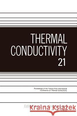 Thermal Conductivity C. J. Cremers H. a. Fine Clifford J. Cremers 9780306436727 Plenum Publishing Corporation