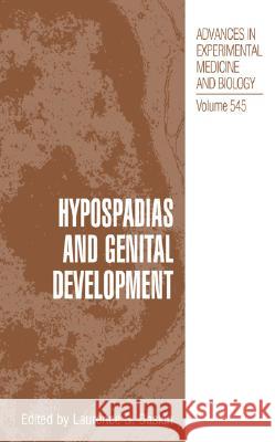 Hypospadias and Genital Development Laurence S. Baskin 9780306481772 Kluwer Academic Publishers