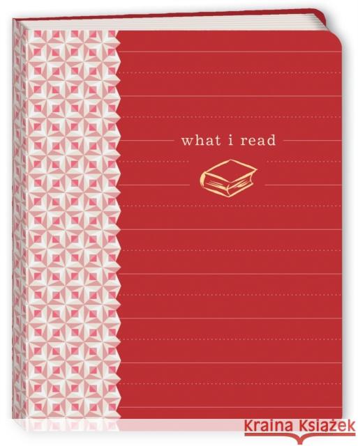 What I Read (Red) Mini Journal Potter Gift 9780307407238 Random House USA Inc