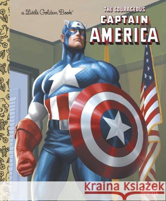 The Courageous Captain America Billy Wrecks Golden Books 9780307930507 Golden Books