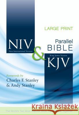 Side-By-Side Bible-PR-NIV/KJV-Large Print Zondervan Publishing 9780310436898 Zondervan
