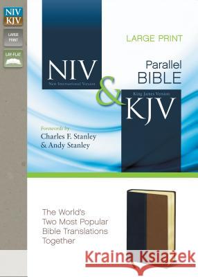 Side-By-Side Bible-PR-NIV/KJV-Large Print Zondervan Publishing 9780310439349 Zondervan