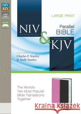 Side-By-Side Bible-PR-NIV/KJV-Large Print Zondervan Publishing 9780310439356 Zondervan