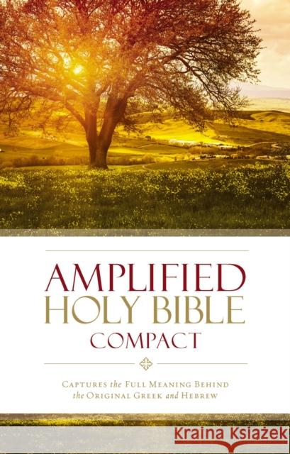 Amplified Holy Bible, Compact, Hardcover: Captures the Full Meaning Behind the Original Greek and Hebrew  9780310443995 Zondervan