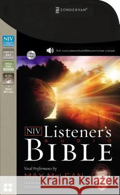 Listener's Audio Bible-NIV Zondervan Publishing 9780310444343 Zondervan