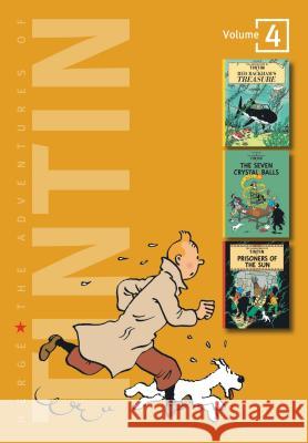Adventures of Tintin 3 Complete Adventures in 1 Volume: Red Rackham's Treasure: WITH The Seven Crystal Balls AND Prisoners of the Sun Herge 9780316358149 Little, Brown & Company