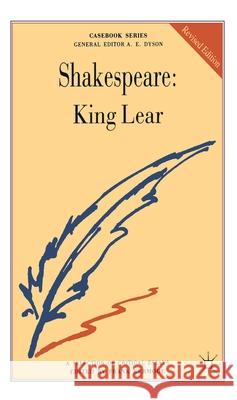 Shakespeare: King Lear  9780333533574 PALGRAVE MACMILLAN