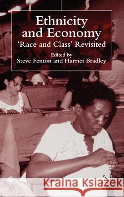 Ethnicity and Economy: 'Race and Class' Revisited Fenton, S. 9780333793015 Palgrave MacMillan